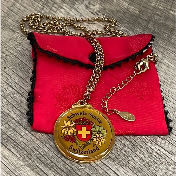 Vintage Schweiz Suisse Switzerland Necklace - Picture 8 of 12